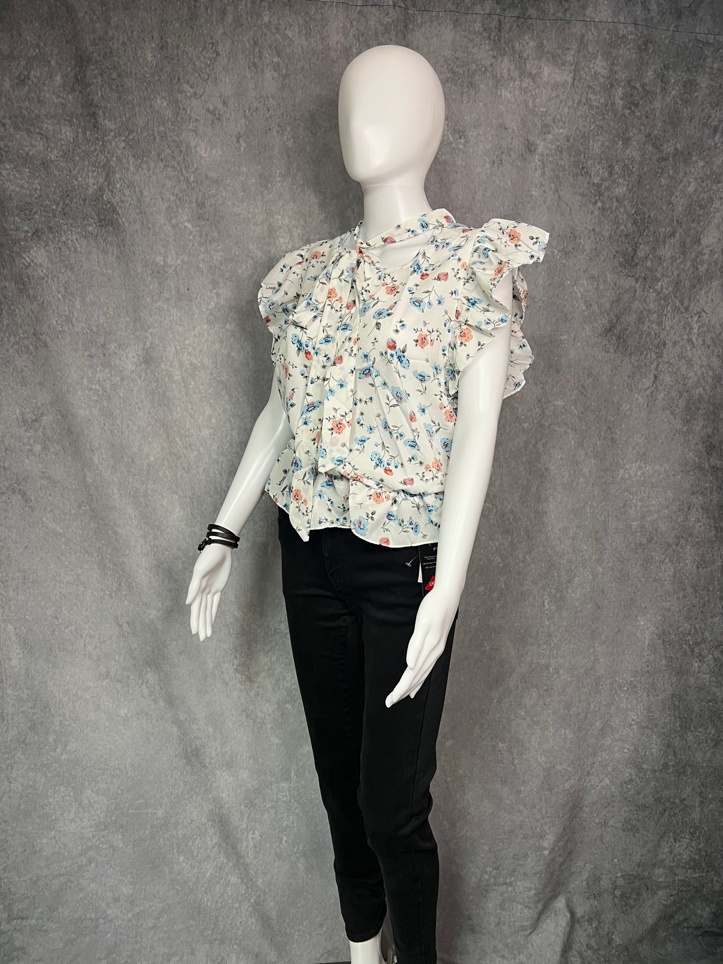 Floral Ruffle Blouse