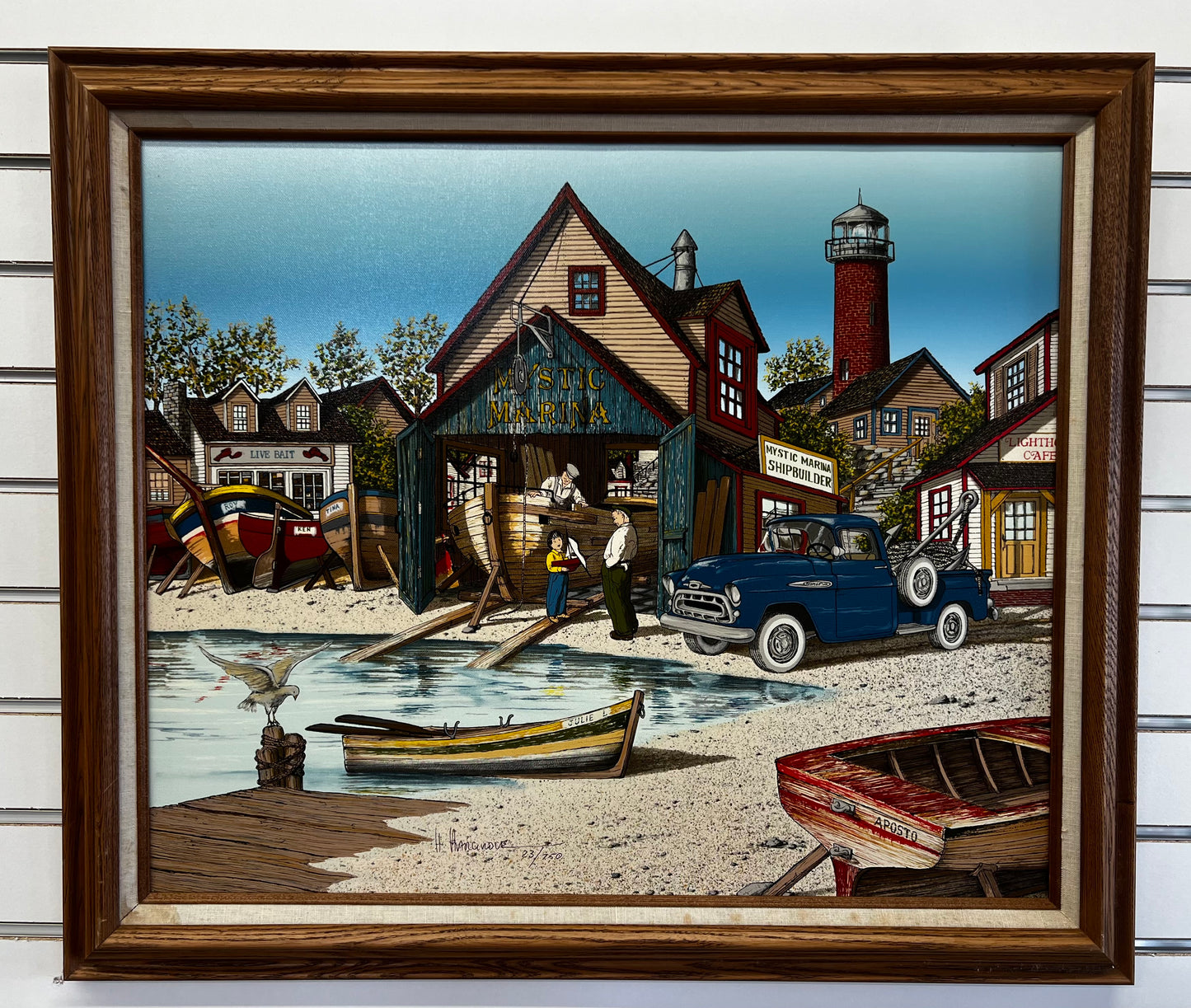“Mystic Marina” by H. Hargrove