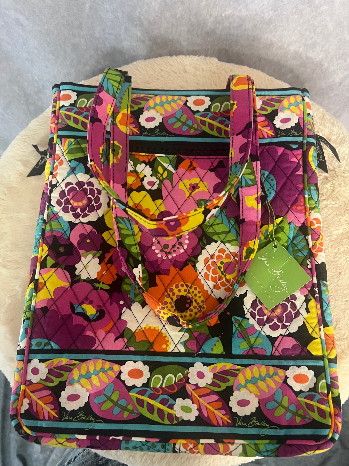 Vera Bradley Travel Tote in Va Va Bloom
