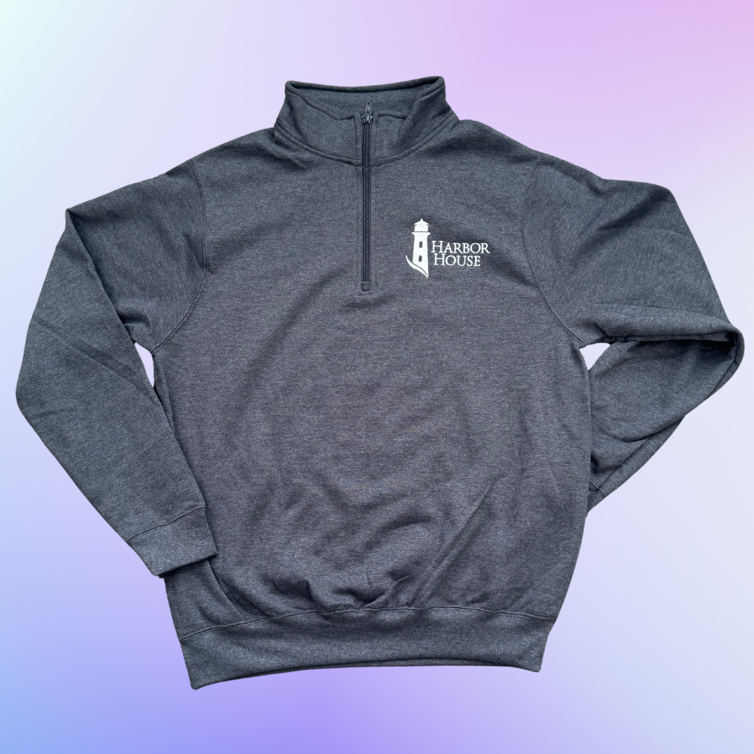 Harbor House Grey Quarter Zip