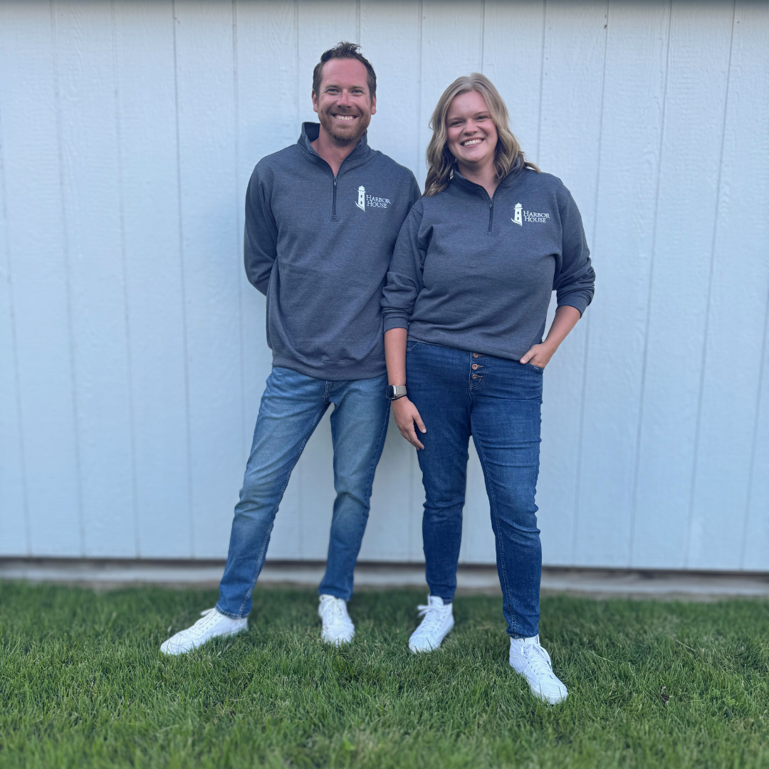 Harbor House Grey Quarter Zip