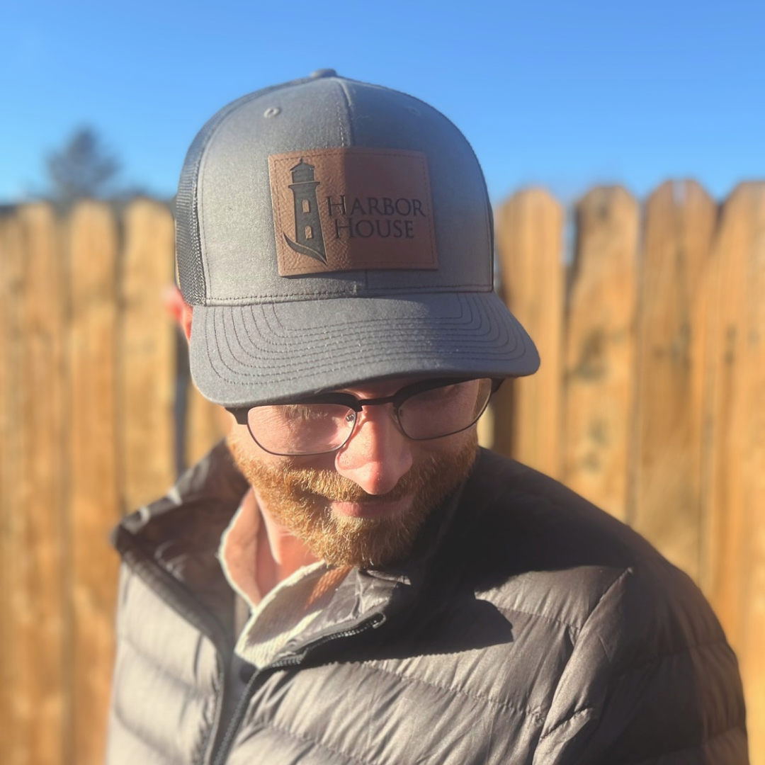 Harbor House Leather Badge Hat