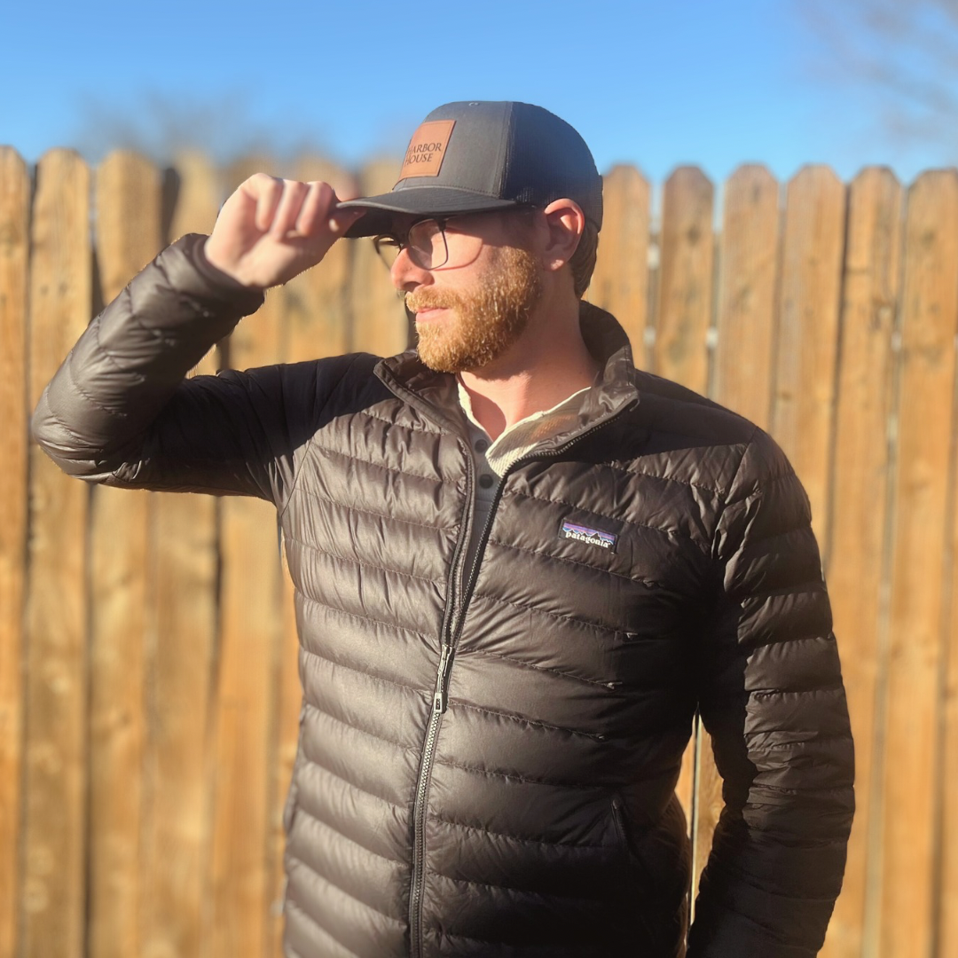 Harbor House Leather Badge Hat