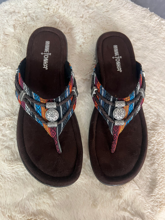 Minnetonka Tali Sandals Size 8