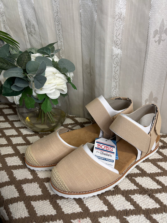 BOBS from Skechers Espadrille Flats – Size 10