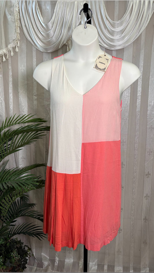 Entro Colorblock Sleeveless Dress – Size Small (New with Tags)