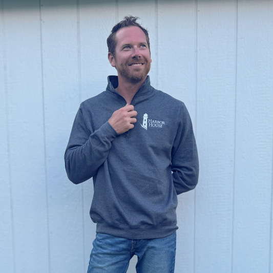 Harbor House Grey Quarter Zip