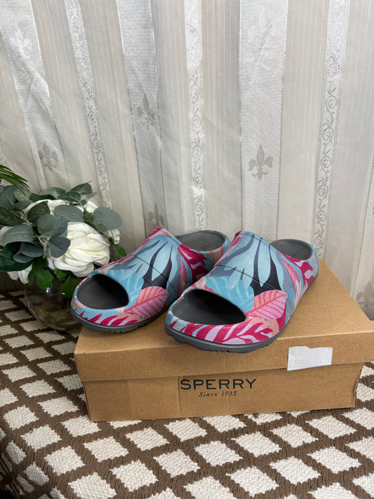 Sperry Float Slide – Tropical Print (Women’s Size 8)
